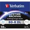 Verbatim MDisc BD-R DL / Blu-ray / 50 GB / 6x / 5 kusů / jewel case