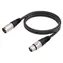 MicroConnect XLR kabel XLR (M) - XLR (F) černá / Symetrický audio kabel / 10 m