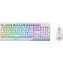 MSI Vigor GK30 COMBO bílá / Herní drátový set / RGB podsvícení / USB / US layout