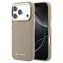 Karl Lagerfeld Perforated Gold Dots béžová iPhone 17 Pro Max / Zadní kryt / MagSafe / PU koženka
