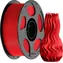 Anycubic PETG červená / Tisková struna pro 3D tiskárnu / 1,75 mm / 1 kg