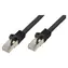 Shiverpeaks CAT7 S/FTP 15m černá / Patch kabel / 600 MHz / LSZH
