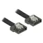 DeLock SATA III FLEXI černá / Kabel / SATA - SATA / 1 m / 6 Gbit/s