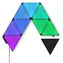 Nanoleaf Shapes Triangles černá Starter Kit / Modulární světelný panel / 9 ks / Wi-Fi / RGBW / 16 mil. barev