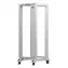 Lanberg Open Rack 32U šedý / Otevřený rack / 19" / 600 x 800 mm / nosnost 600 kg