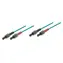 Good Connections modrá / Optický patch kabel / ST/ST / Multimode OM3 / Duplex / 10 m