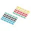 Digitus barevné klipy pro patch kabely RJ45 / Klipy na kabely / CAT5e-6A / 100 ks / mix barev