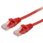 Equip Cat6A U/UTP červená / Patch kabel / RJ-45 / 1,5 m / LSZH / 10Gbit/s