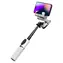 AOCHUAN Smart M1 Pro bílý / Stabilizátor / 4v1 gimbal, selfie tyč, stativ / AI sledování / RGB osvětlení