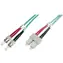 DIGITUS SC/SC / Optický patch kabel / Multimode 50/125 µm / OM3 / Duplex / 2 m