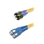 XtendLan FO patch ST-SC 1m / Optický patch kabel / 9/125 duplex / G.652d / LS0H
