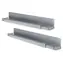 Digitus L-Support kolejnice do racku 19" / Kolejnice / hloubka 350-600 mm / nosnost 100 kg / 2 ks