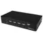 StarTech KVM přepínač 4x DisplayPort černá / KVM přepínač / 4K 60Hz / USB
