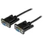 StarTech sériový null modem kabel DB9 černá 1 m / Sériový kabel / Null modem / DB9-DB9