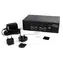 StarTech DVI VGA KVM přepínač černá / KVM přepínač / DVI / VGA / USB / max. 1920 x 1200 px / 5 portů