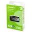ADATA URBAN TAPSAFE 2TB černá / Externí SSD / USB 3.2 Gen 2x2 / 1900 MB/s / NFC zámek