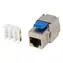Lanberg Keystone zásuvka RJ45 CAT.5E FTP / Keystone zásuvka / Bez nástrojů / LSA / 568A/B