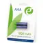 Gembird Nabíjecí baterie AAA 1000 mAh 2 ks / Baterie / Ni-MH / 1,2 V