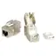 Equip Keystone modul CAT6 stíněný LSA, 8 ks / Keystone konektor / RJ45 / pozlacené kontakty / PoE