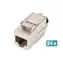 Digitus DN-93816-24 / Keystone modul / CAT 8.1 / stíněný / LSA / PoE / 24 ks