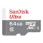 SanDisk Ultra microSDXC 64GB + adaptér / Paměťová karta / Class 10 / UHS-I / čtení až 100 MB/s