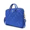 Guess Quilted 4G modrá / Taška na notebook / 16" / prošívaný design