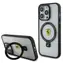 Ferrari Ring Stand transparentní / Zadní kryt / MagSafe / pro Apple iPhone 15 Pro