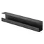 Equip organizér kabelů pod stůl černý / Kabelový organizér / Montáž pod desku / 600 mm