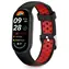 Tech-Protect IconBand Air černo-červená / Řemínek pro Xiaomi Smart Band 8/9/10/NFC