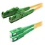 XtendLan FO patch E2000/APC-SC/APC 2m / Optický patch kabel / 9/125 SM duplex / G.652d / LS0H