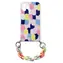 Hurtel Color Chain Case vícebarevná / Kryt pro Samsung Galaxy S20 FE 5G / gelový / s řetízkovým přívěskem