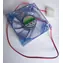 Ventilátor 80x80x25 mm modrý prosvětlený / Ventilátor do PC / 12V/0,17A / Molex