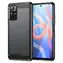 Hurtel Carbon Case černá / Ochranný kryt / Xiaomi Redmi Note 11 / Karbonový vzhled, ohebný