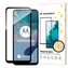 Wozinsky Full Glue Tempered Glass černá / Ochranné tvrzené sklo / Motorola Moto G53 / Lepení přes celý displej