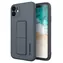 Wozinsky Kickstand Case tmavě modrá / Kryt na mobil / silikonový / stojánek / Apple iPhone 12 Pro