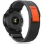 Tech-Protect Nylon černo-oranžová / Řemínek / Garmin Fenix 3 & 5X & 3HR & 5X Plus & 6X & 6X Pro & 7X