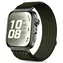 Tech-Protect Nylon Strap zelená / Řemínek / Huawei Watch Fit 3/4/4 Pro/5/5 Pro / nylonový