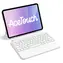 Inateck Ace Touch bílá / Klávesnice pro tablet / RGB podsvícení / QWERTZ / iPad 11"/10,9"