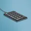 R-Go Tools Numpad Break černá / Numerická klávesnice / drátová / USB / 1,5 m kabel