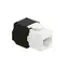 LogiLink Keystone UTP Cat.6A černá, bílá / Keystone konektor / RJ-45 / PoE