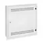 Solarix LC-18-55-15-W-W bílá / Rozvaděč / Nástěnný / 2U, 4U, 11U / 550x550x150 mm / RAL9003