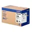 Brother HGe-M951V5 / Páska do popisovače / 24 mm x 8 m / černá na stříbrné / balení 5 ks