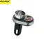 AWEI C-843 černá / FM transmitter / Bluetooth 5.0 / Handsfree / USB-A + USB-C / MP3