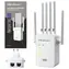 WiFi zesilovač signálu / Repeater a přístupový bod / 300 Mb/s / 6 antén / 2x RJ45