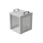 OR10-2306-S šedá / Otevřený rack / 10" / 6U / 280×300 mm