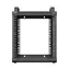 OR10-2306-B černá / Otevřený rack / 10" / 6U / 280×300 mm