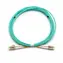 Optický patchcord LC-LC OM4 duplex 2 m / Patchcord / Multimode / 50/125 OM4 / Duplex
