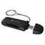Natec SCARAB C černá / Čtečka paměťových karet / USB-C / USB 3.2 Gen 1 / SD, microSD