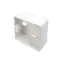 Lanview LKS845 zadní krabice EURO 80x80 / Krabice / 80x80x42 mm / prázdná