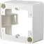 METZ CONNECT Rámeček na omítku 85x85 čistě bílá / Rámeček / Pro Cat.6A